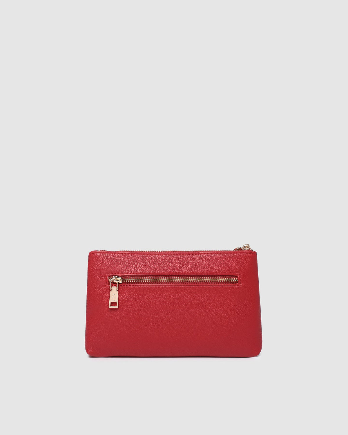 Mimi Clutch - Red Vegan Leather Clutch