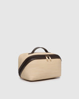 Orion Cosmetic Bag - Natural Choc