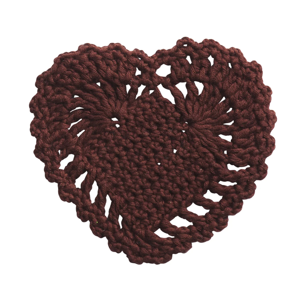 Sage x Clare Millie Crochet Coaster in Sienna