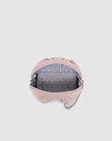 Sarski Suedette Makeup Bag - Pale Pink