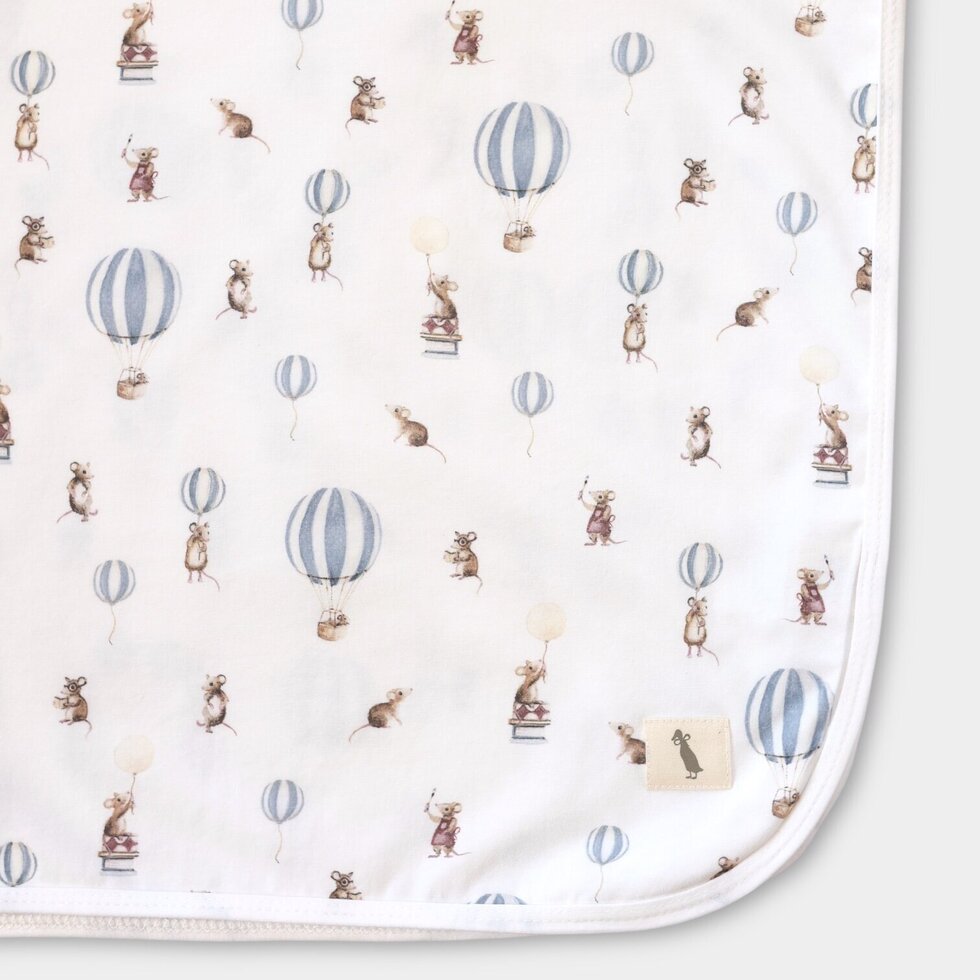 Stretch Wrap – Mouse & Air Balloon Baby Swaddle