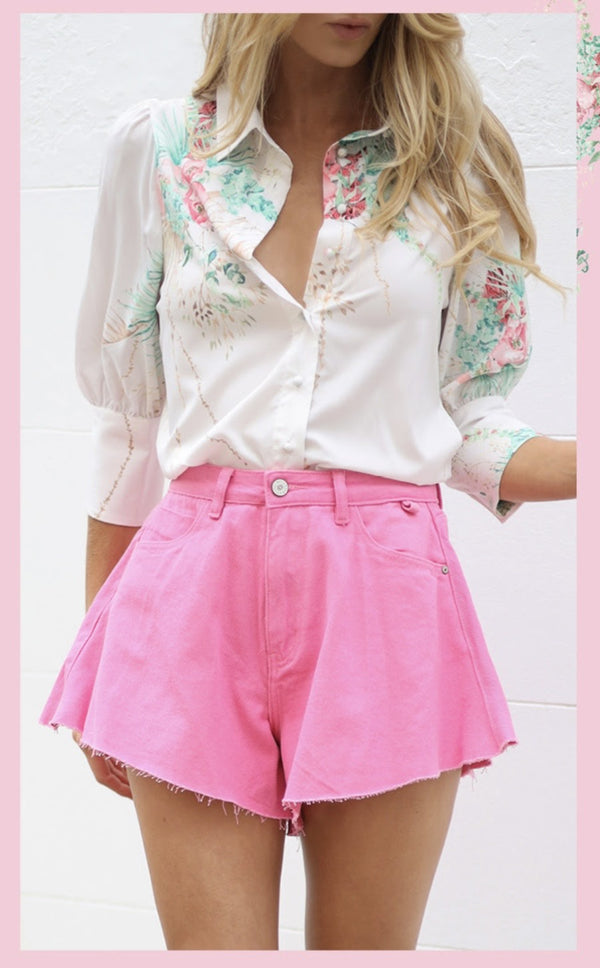 Teacup Pink Shorts