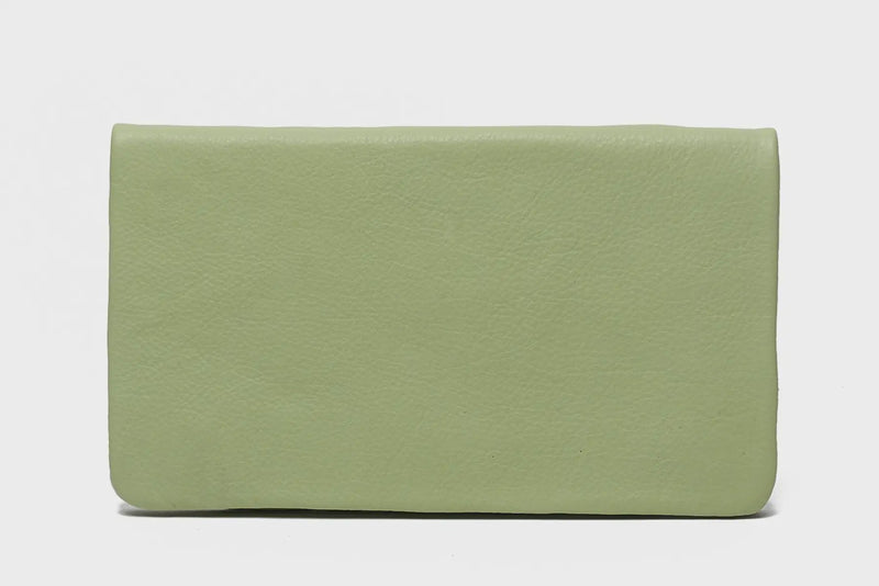 Indigo Nile Green  Leather Wallet