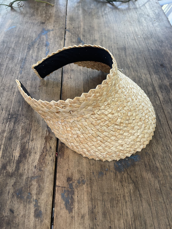 Classic Straw Visor